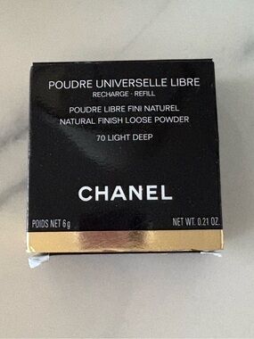 CHANEL Poudre Universelle Libre 70 Light Deep Refill Loose Powder 0.21 oz